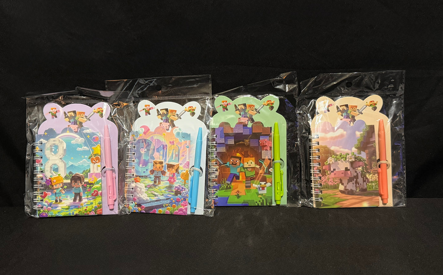 MC Notebooks with pens
