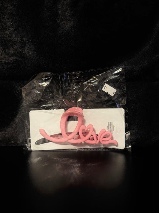 “ Love “ Hairclips