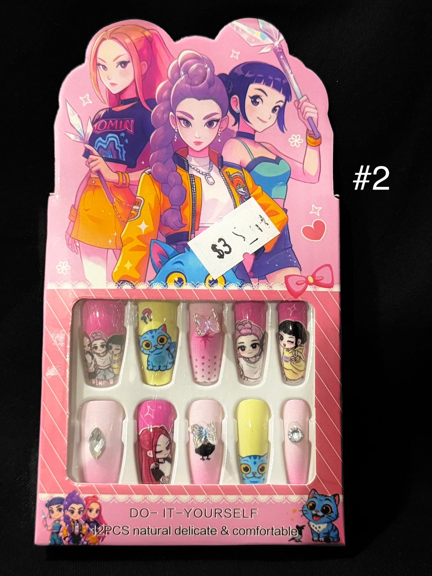 K-pop press ons
