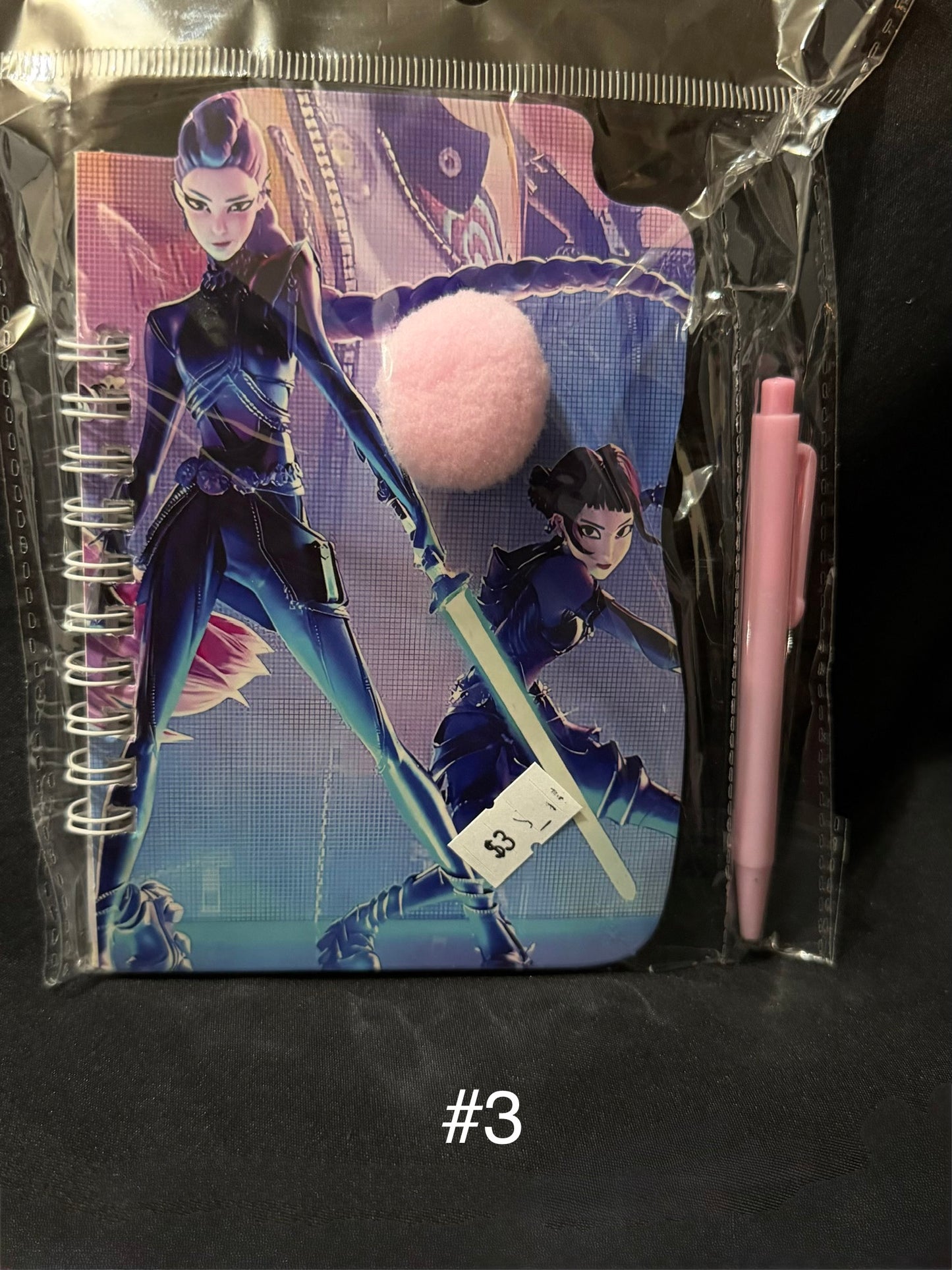 K-pop notebook w. Pen