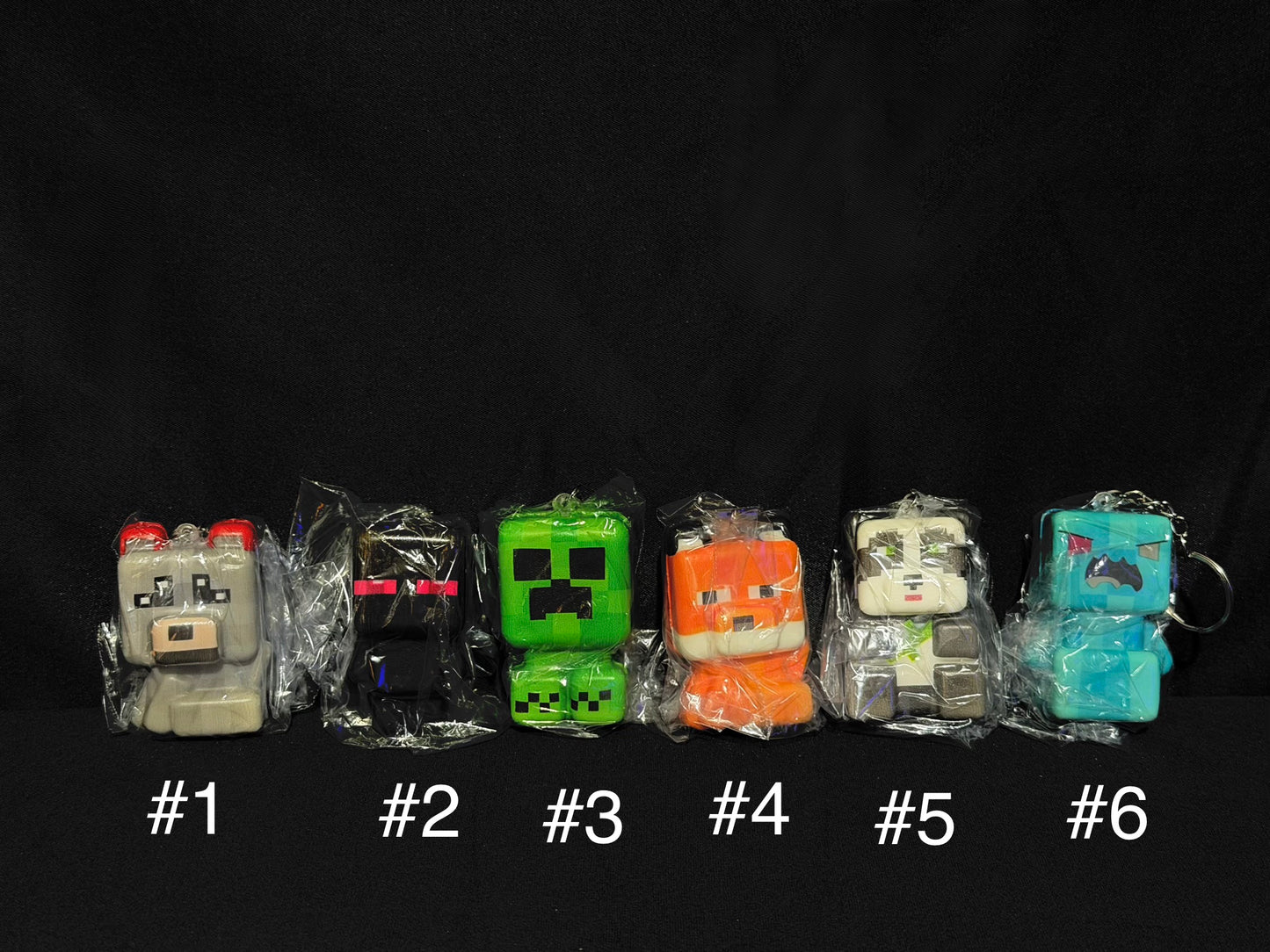 MC Squishy Keychains