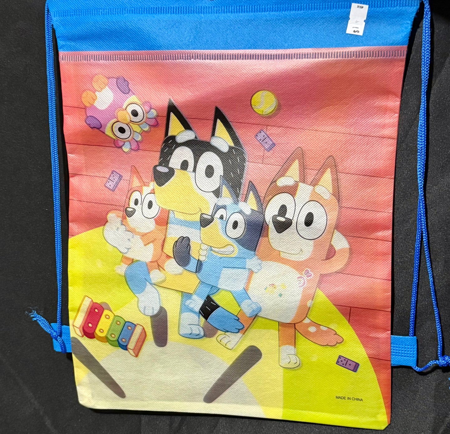 Bluey Drawstring Backpack