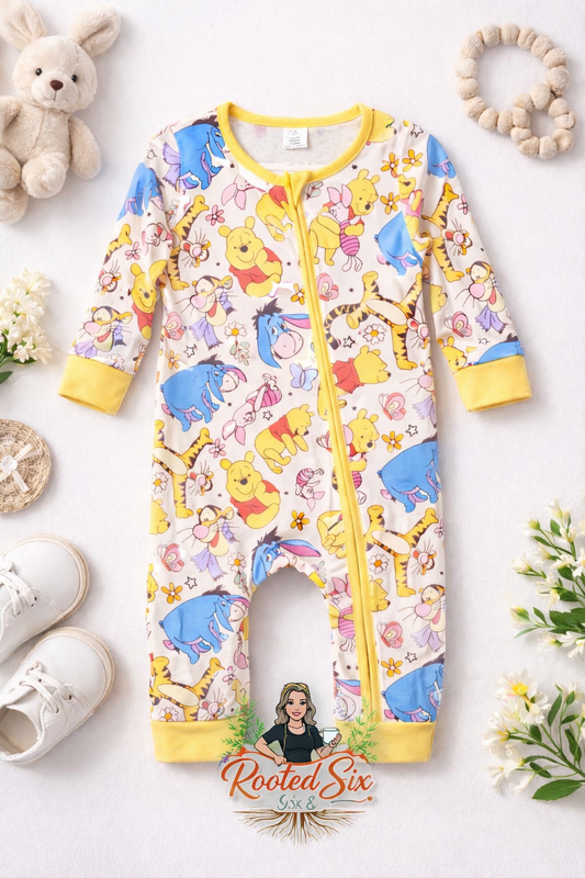 Winnie the Pooh Bamboo Onesie